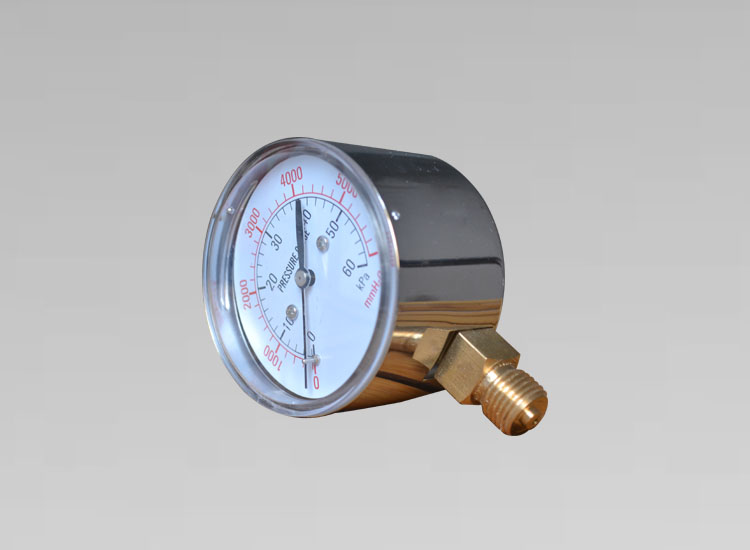 鐵殼銅接頭壓力表Y60 0~60KPa