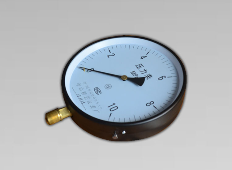 鐵殼銅接頭壓力表Y200  0~10MPa