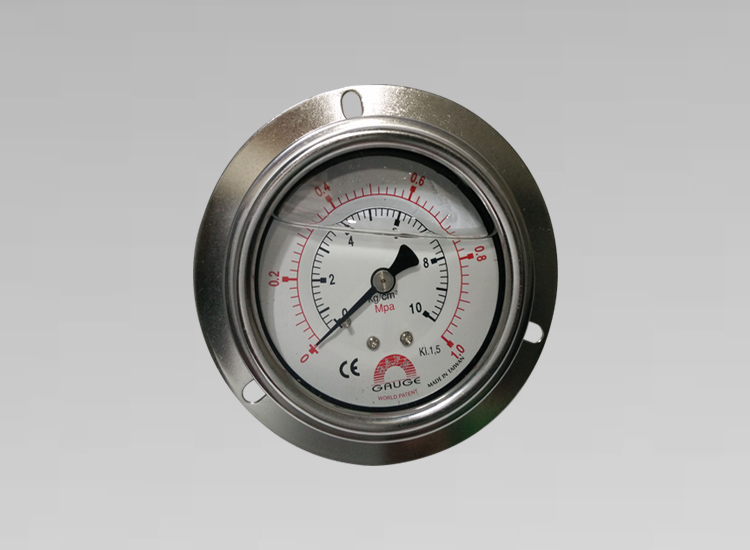 臺灣華記壓力表YBN63ZT 1MPA/10KG 1/4PT螺紋