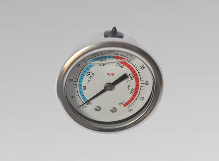 沙缸壓力表YBN50Z 350KPA 1/4PT